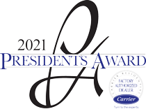 McFarland Indoor Comfort Services 2021 Presidents Award